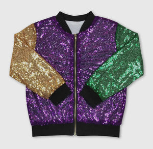 Mardi Gras Sequin Jacket