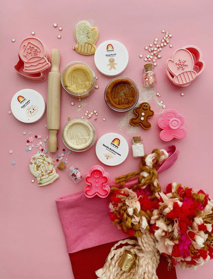 Holiday Cookies Sensory Play Dough Kit