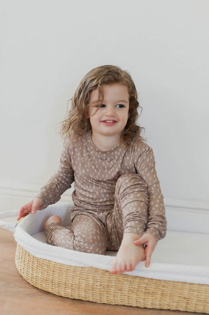 Fawn Spots 2 Piece Bamboo Pajama Set