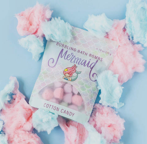 Mermaid Bubble Bath Bombs