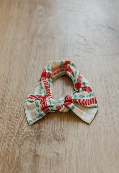 Holiday Bamboo Bow Headband