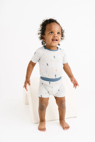 Baby Bolts Bamboo Shorts Set