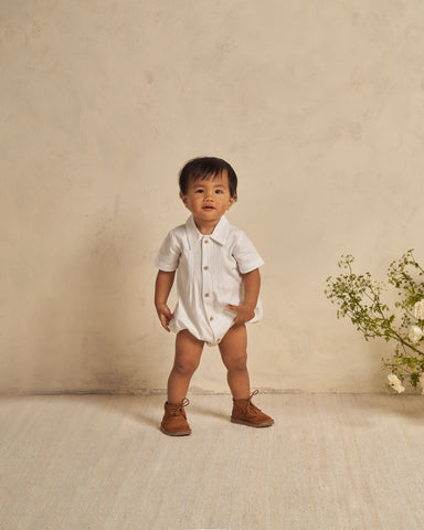 Henry Romper (white)