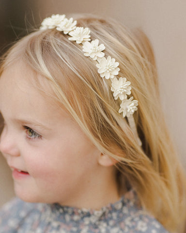 Floral Headband (ivory)