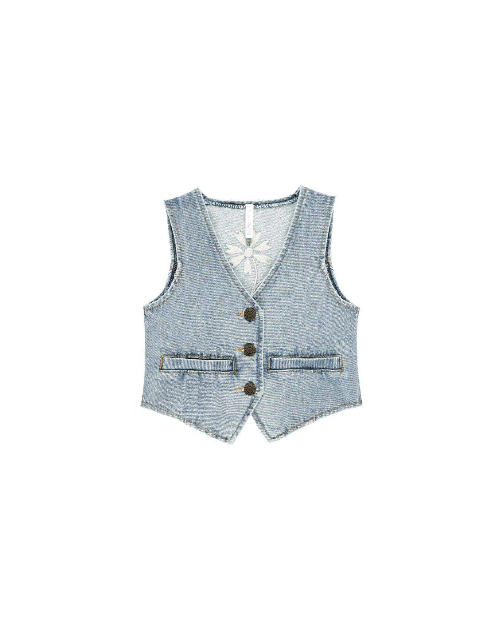 Denim Vest (Light Wash)