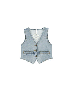 Denim Vest (Light Wash)