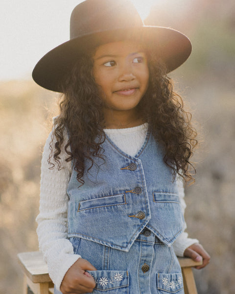 Denim Vest (Light Wash)