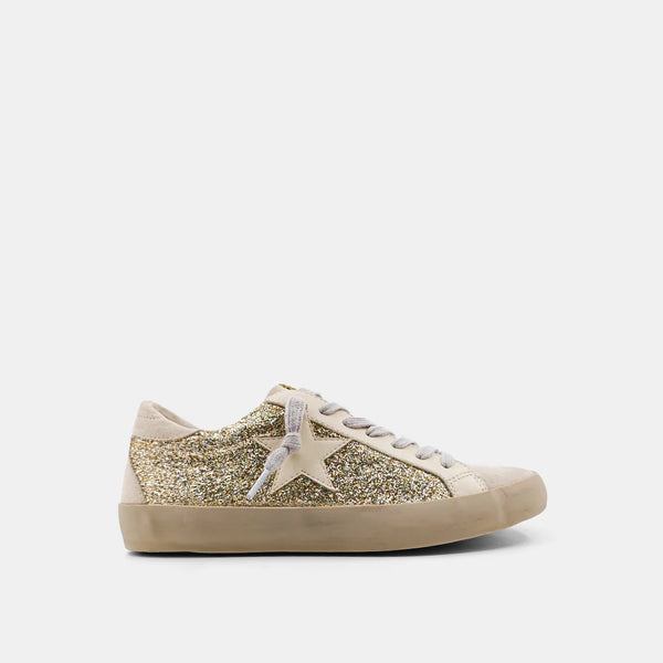 Paula Sneakers Mommy + Me (gold glitter)