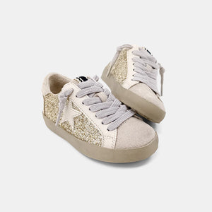 Paula Sneakers Mommy + Me (gold glitter)