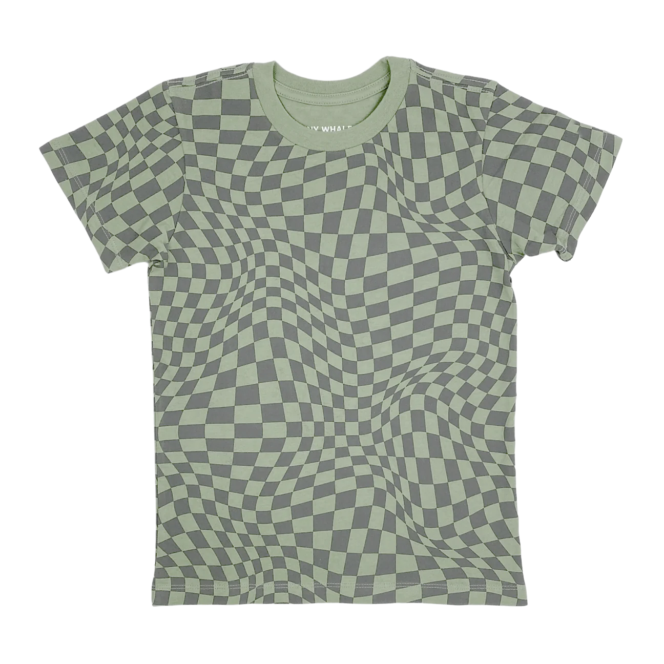 Wavy Tee (army+faded black)