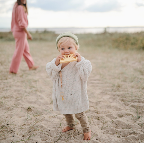 Sun Teether (Mustard Yellow)