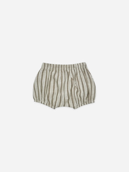 Cinch Long Sleeve Tee & Bloomer Set (Fern Stripe)