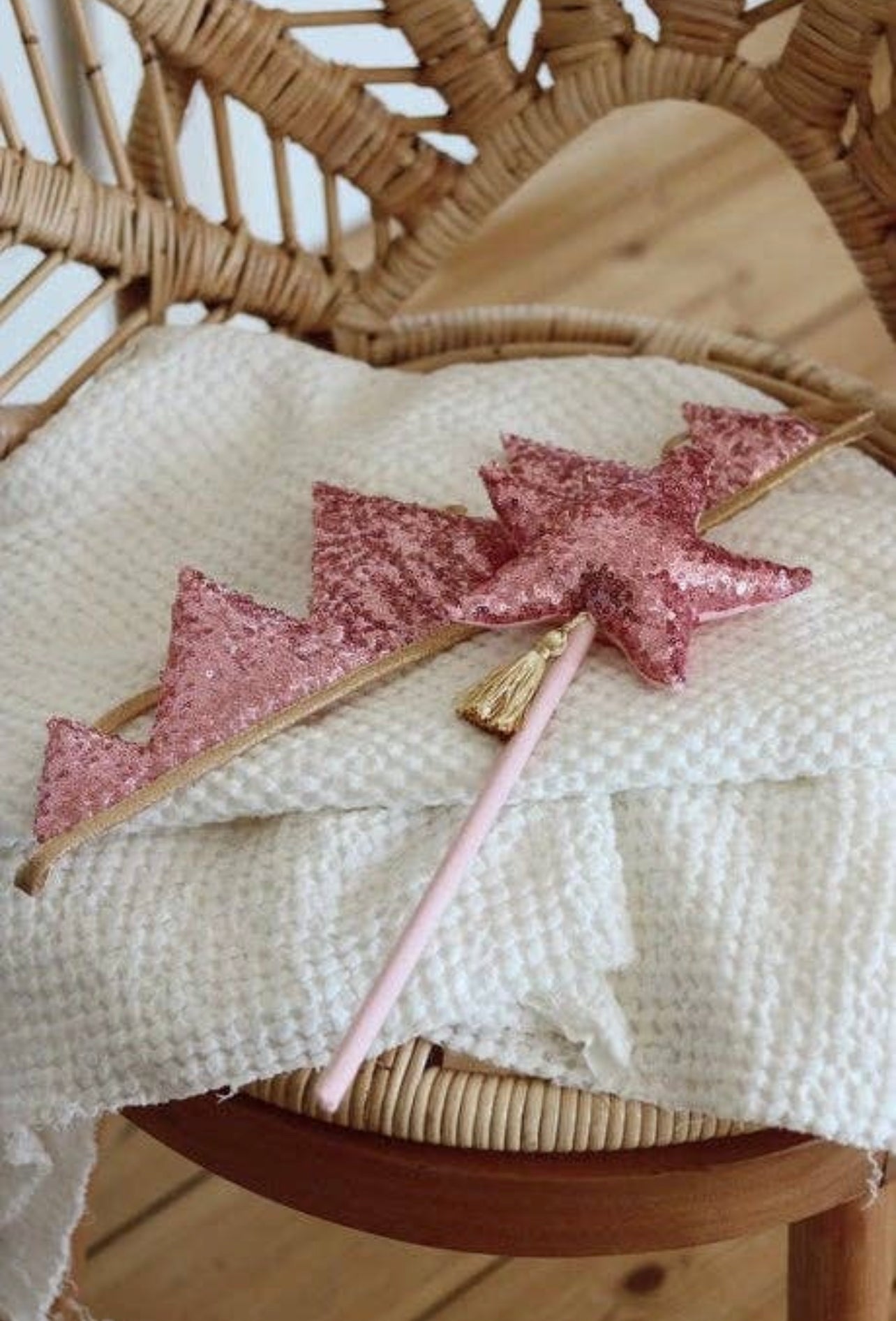 Crown & Wand Magic Set (Pink)