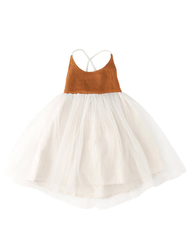 Willa Linen Tutu Dress | Nutmeg