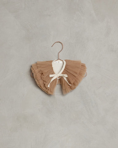 Ruffle Tulle Collar (Apricot)