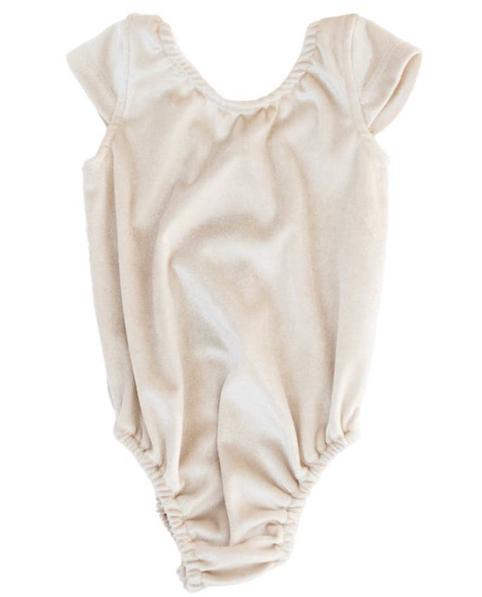 Maggie Cap Sleeve Leotard (ivory)