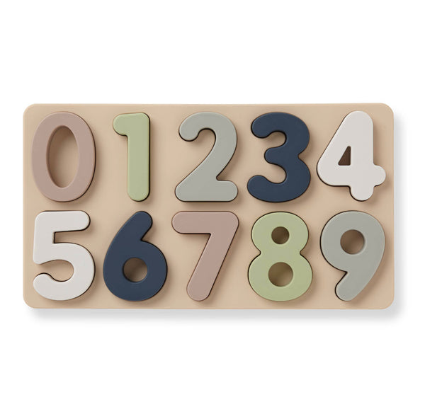 Large Soft Silicone Number Puzzle