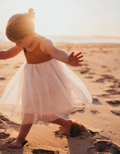 Willa Linen Tutu Dress | Nutmeg