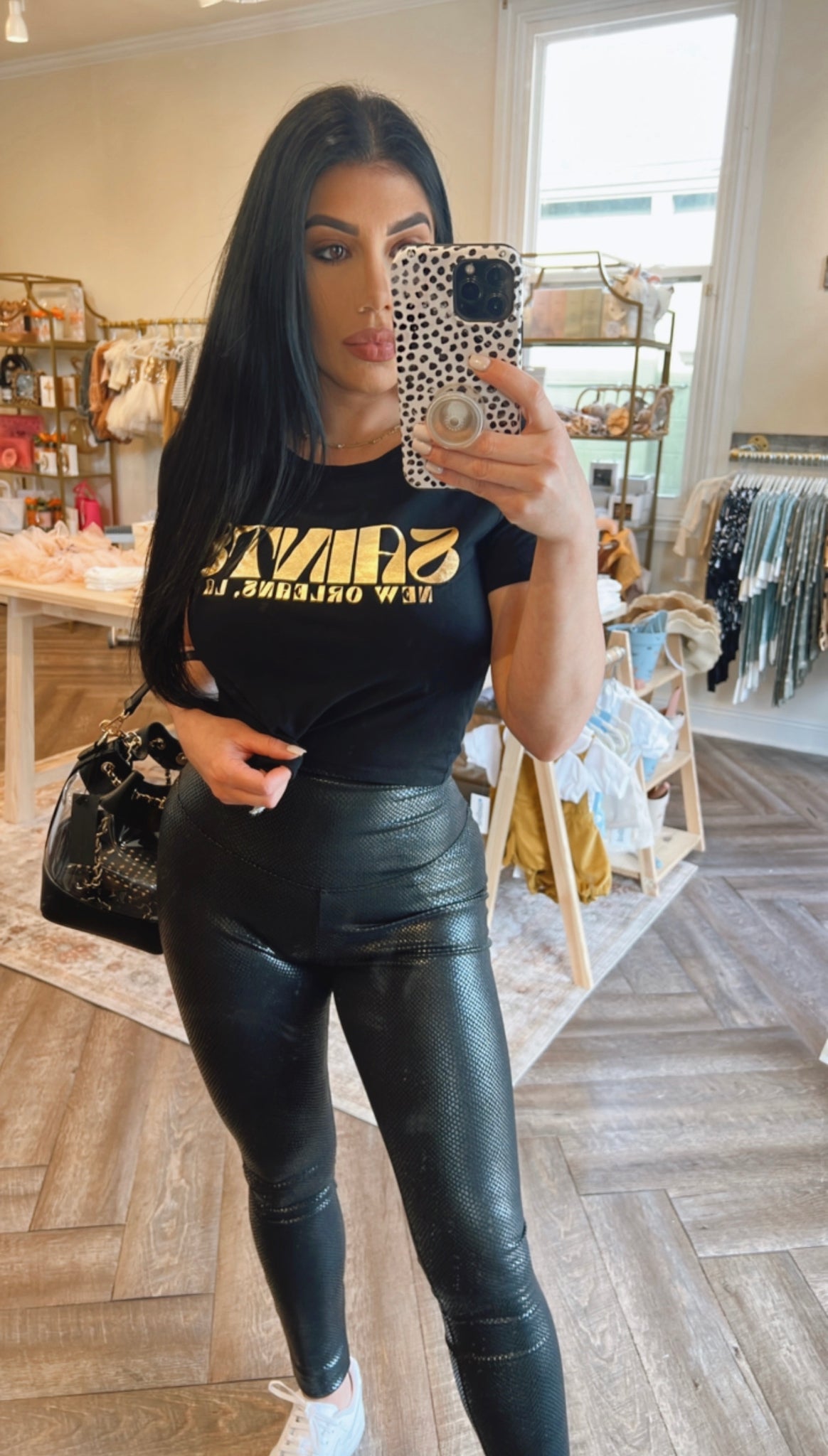 SAINTS Cropped Tee